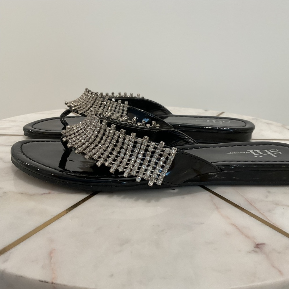 🔴SHI BY JOURNEYS RHINESTONE SANDALS🔴 - Picture 5 of 13
